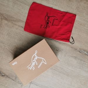 Christian Louboutin Show Box and Dust Bag